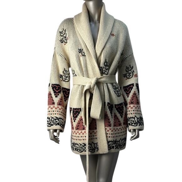 Christian Dior Pre Fall 2019 Cream Knit Cardigan Size S - Picture 1 of 5